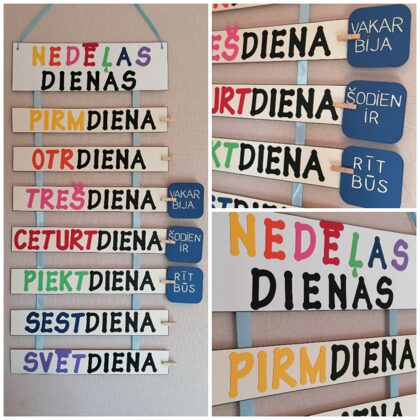 nedēļas dienas (CENA 13€) 